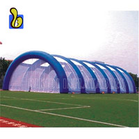 Terrain de Paintball gonflable énorme arène gonflable de haute qualité pour la location de sport