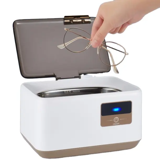 Home Appliances Household Ultrasonic Cleaner for dentures Watch Glasses Jewellery Cleaning Device Portable Mini Washing Machine