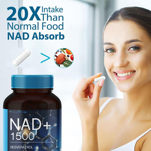 Fourniture d'usine en gros de marque privée OEM Nad + Compléments alimentaires Compléments alimentaires Capsules de NAD - Product Image 5