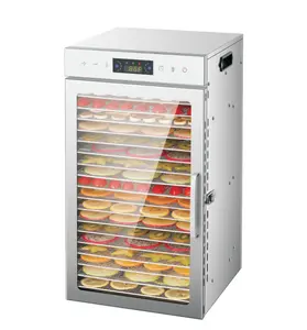 Sillair Made in China Máquina De Secagem De Frutas Melhor Barato Touchscreen Versão 18-layer Food Dehydrator