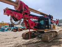 Foreuse rotative SANY SR155 d'occasion, marque chinoise de premier plan, pompe à engrenages, profondeur max. 200 m, haute productivité, excellent état, prix abordable