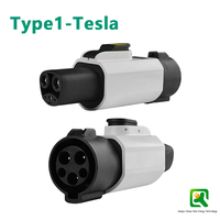 Adaptateur de chargeur EV portable Qiaoyi Type1 NACS pour véhicule neuf, 11 kW, 220V AC, sortie 50A, modèle QYTPC-32