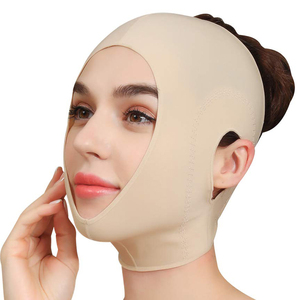 Cinturón adelgazante para la cara de las mujeres, vendaje para el cuello, moldeador de línea en V, correa para la barbilla, vendaje para levantamiento facial, envoltura para la cabeza, cinturón adelgazante - Product Image 1