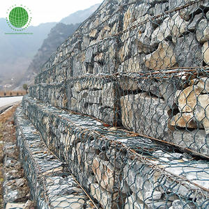 Mur galvanisé plongé chaud de matelas de boîte de Gabion de haute qualité pour l'usage décoratif disponible à la vente - Product Image 2