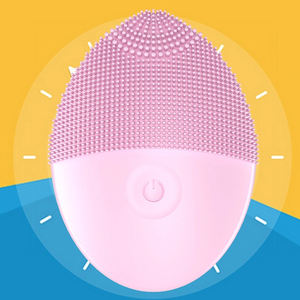 Masseur manuel en silicone souple Itembeauty, <span class=keywords><strong>brosse</strong></span> <span class=keywords><strong>nettoyante</strong></span> faciale exfoliante miniature personnalisée pour un nettoyage en profondeur - Product Image 4