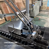Nouvelle machine de cartonnage de casse-croûte entièrement automatique machine à emballer de carton de biscuit pain gâteau pour les petites entreprises