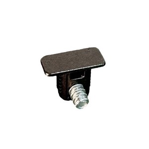 T Type Shelf <b>Support</b> 12mm Zinc Alloy Black Durable Cabinet Furniture Connector - Product Image 4
