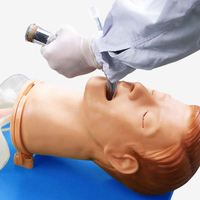 Maniquí de vías aéreas para entrenamiento médico, modelo de gestión de vías aéreas totalmente funcional