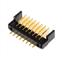 Connecteur de batterie à lame droite 6 broches pas de 2,0 mm, vente directe usine, pour serrure à empreinte digitale, connecteurs de batterie au lithium, boîtiers de câbles