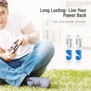 EBL Diseño a Prueba de Fugas, Paquete de 4 Pilas Alcalinas AA EBL Lr6 de 2400 mAh, Alta Capacidad, 1.5 V, Doble A, Secas, de Larga Duración - Product Image 4