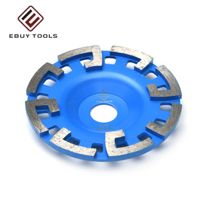 Meule diamantée de qualité supérieure de 5 pouces (125 mm) pour meuleuse d'angle, disque abrasif pour béton, marbre, granit - Product Image 5