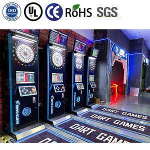Fun <strong>Dart</strong> Machine Factory Price Coin Operated Electronic <strong>Darts</strong> Game Street Amusement - Product Image 2
