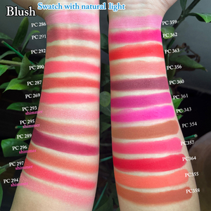 Palette de fard à joues, d'illuminateur et de contour personnalisée rose imperméable, maquillage, fard à joues en <span class=keywords><strong>poudre</strong></span> vegan, palette de fard à joues à marque privée - Product Image 4