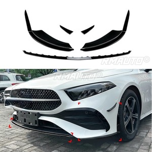 ลิ้นกันชนหน้าสำหรับรถเบนซ์ A-Class W177 A180 A200 A35 AMG สำหรับเบนซ์ A-Class W177 A180 A200 A35 AMG 2023+ ชุดแต่งดิฟฟิวเซอร์ - Product Image 1