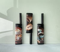 Nouveau design Sécurité coupe-vent BBQ Briquet de cuisine Briquet électrique à étincelles