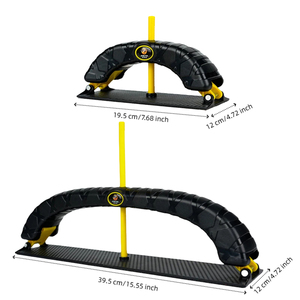 Bloc de ponçage manuel flexible à rayon réglable pour longboard, forme carrée, dureté moyenne OEM, épaisseur 2 mm, pour une ponçage parfaite - Product Image 2