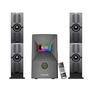 Sistema de Audio para el Hogar, Altavoces RGB Multimedia para Computadora de Escritorio, Subwoofer 2.1, Sistema de Cine en Casa, Altavoces BT con Subwoofer - Product Image 2