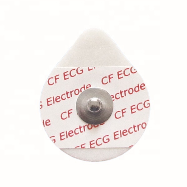 Medical Manufacturing Snap Self Adhesive Disposable Electrode Patch Pads Ecg Electrodes