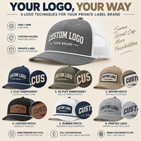Casquette Trucker 112 FPR personnalisable avec logo, 5 panneaux, avec corde, dos en maille, fermeture Snapback, marque privée, broderie OEM, patch, couvre-chef de marque