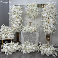 Décorations d'événement fleurs arrangement floral artificiel bleu décor de fleurs de mariage