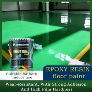 Seven Colors Industrial <b>Epoxy</b> Resin Curing Agent <b>Floor</b> Paint Wear Resistant High Hardness Spraying Liquid <b>Epoxy</b> <b>Coating</b> <b>Floor</b> - Product Image 2