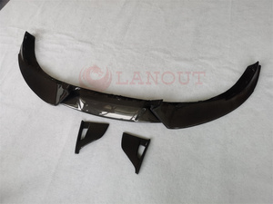 Facelift Car <span class=keywords><strong>M</strong></span> Style Carbon Fiber Front Lip Air Vent Rear Lip Spoiler Body Kit para Porsche Taycan - Product Image 3