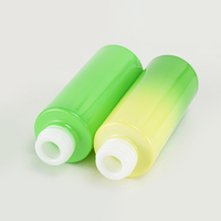 Flacon compte-gouttes en verre opale de 30 ml, qualité supérieure, vert vif et dégradé vert-jaune, avec pulvérisateur