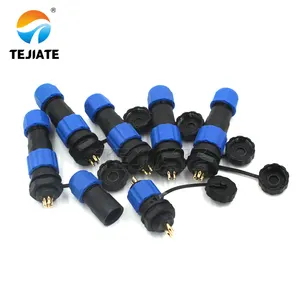 SP13-2/3/4/5/6/7/9P Snelle Draad Utp Rj45 Plug Nakamichi Luidspreker Banaan Luchtvaart Stekker Connector