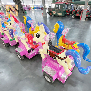 Tren sin rieles para niños y adultos de Nova Rides, equipo de entretenimiento familiar, atracción de feria, <span class=keywords><strong>mini</strong></span> tren eléctrico sin rieles - Product Image 4