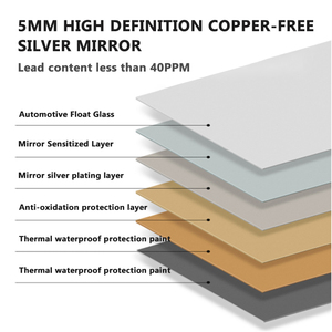Thông minh Gương phòng tắm treo tường LED Gương phòng tắm màn hình cảm ứng phòng tắm chống sương mù tắm gương với ánh sáng - Product Image 5