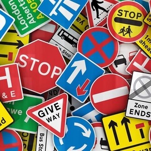 Customized Good Quality Aluminum Roadway Safety Signage Traffic Signs Reflective Road <strong>Warning</strong> <strong>Sign</strong> - Product Image 4