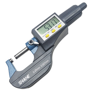 Shahe Digital <b>Micrometer</b> 0-25mm 0.001mm Resolution Stainless Steel - Product Image 2
