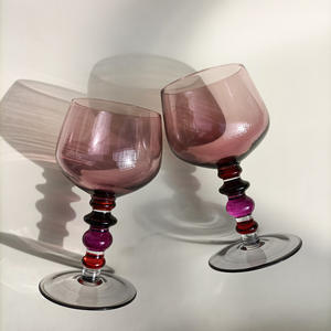 Solhui-copas de vino de colores, Estilo Vintage, Europeo, elegante - Product Image 4