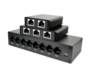 Répartiteur réseau BLIY de haute qualité 10/100/1000 Mbps Full Duplex Half Duplex Noir en stock Fonction QoS - Product Image 1