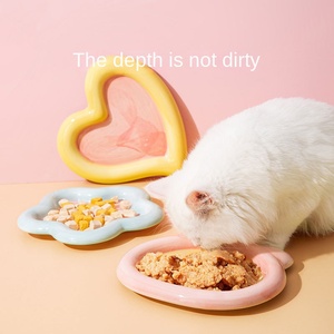 Bol en céramique pour animaux de compagnie, anti-renversement, pour chat et chien, vente en gros - Product Image 2