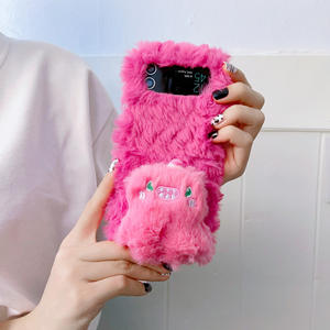 <span class=keywords><strong>Coque</strong></span> de téléphone monstre en peluche mignonne avec personnage de dessin animé 3D, couverture d'hiver moelleuse pour Samsung Z <span class=keywords><strong>Flip</strong></span> 7 6 5 <span class=keywords><strong>4</strong></span> <span class=keywords><strong>3</strong></span> - Product Image 5