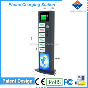 ตู้ชาร์จโทรศัพท์มือถือแบบดิจิทัลในห้างสรรพสินค้า สถานีทำเงิน APC-06B - Product Image 2