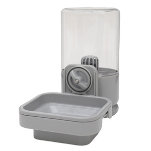 Dispensador de agua montado en la pared Hoopet con filtro para gatos, jaula para mascotas, alimentación automática, material ABS - Product Image 5