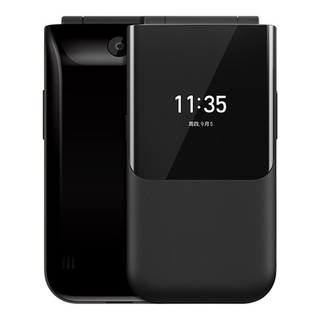 2G Dual SIM Flip Phone for Seniors Students Durable Design Large Buttons Long Battery Life Emergency SOS Call HD LED