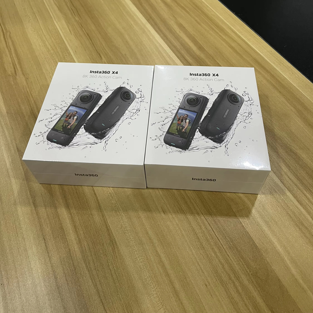 Insta360 X4 360 Action Camera 2024 New Launch 8K 72MP 2290mAh Battery Active HDR 2.5 Touch Screen Waterproof AI