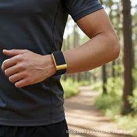 Bracelet étanche Hydroknit pour Whoop 5.0 One Peak MG en nylon avec cadre de protection pour l'entraînement physique et l'usage quotidien