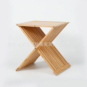 <b>Bamboo</b> folding <b>stool</b>, portable folding <b>stool</b>/chair for children, home and outdoor use, adult shoe changing <b>stool</b> manufacturer - Product Image 3