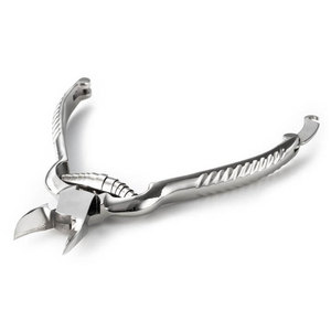 Alicate Curvo Multifuncional para Uñas, Cortador de Cutículas con Agarre Antideslizante, Cortador de Cutículas Profesional de Acero Inoxidable para Salón de Uñas, Mandíbula Ancha - Product Image 2