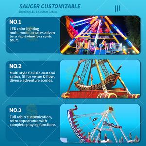 <span class=keywords><strong>Bateau</strong></span> pirate électrique commercial pour parc d'attractions, équipement de divertissement extérieur pour enfants pour aire de jeux - Product Image 4