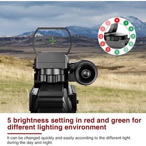 Cvlife 1X Reflex Red Dot con Láser para Riel de 20mm - Product Image 3
