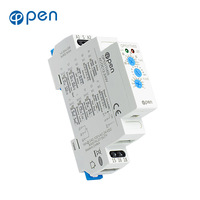 Open Electric Harga Bagus Fungsi Waktu Tunda Relay Rentang Tegangan Lebar Multifungsi 16A 24V-240V AC Timer DC