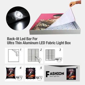 DC24V Backlit <b>Led</b> <b>Light</b> <b>Bars</b> Slim <b>Led</b> <b>Light</b> Box Sign 3Leds/pcs 3030 Len Outdoor 270MM Small <b>Led</b> <b>Bar</b> For Single Side <b>Light</b> Box - Product Image 3