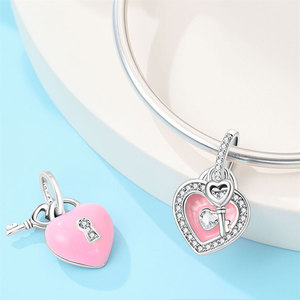 Charm Trendy Placcato Argento con Zirconi, con design Orsetto Winnie, Delfino e Panda, in stile Gioielli Hawaiani, con fibbia <span class=keywords><strong>Pooh</strong></span>, in oro e argento Tai, alla moda - Product Image 4