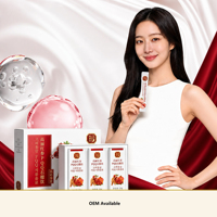 Vente en gros d'extrait liquide de ginseng rouge coréen LUMIFLORA, grenade et PQQ |   Boisson prête à boire aux herbes racines de 5 ans, fabrication OEM