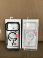 Coque de téléphone pour iPhone 11 12 13 14 15 16 Pro Max Plus Magnétique Chargement Sans Fil Couverture de Téléphone Portable pour iPhone 17 Pro Max Air